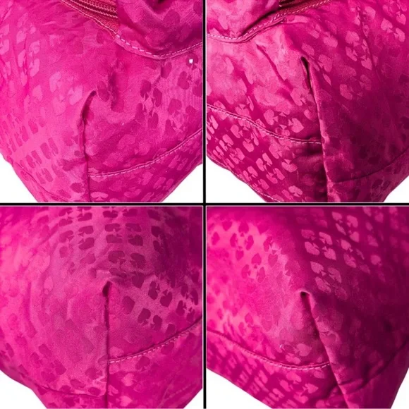 Kate Spade Bon Voyage Pink Nylon Large Packable Tote Bag - Picture 4 of 8